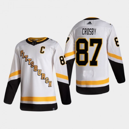 Herren Eishockey Pittsburgh Penguins Trikot Sidney Crosby 87 2020-21 Reverse Retro Authentic